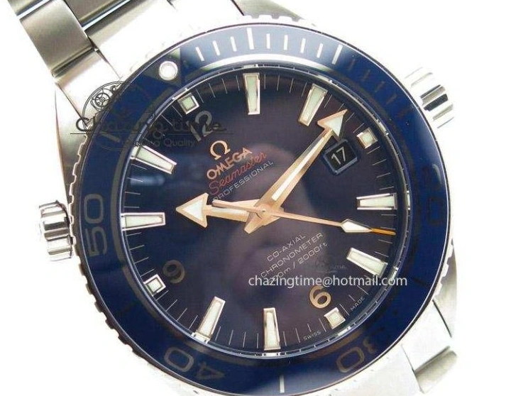 0401 Upgraded Planet Ocean Professional Titanium V6F Best Edition 45mm on Titanium Bracelet A 8280